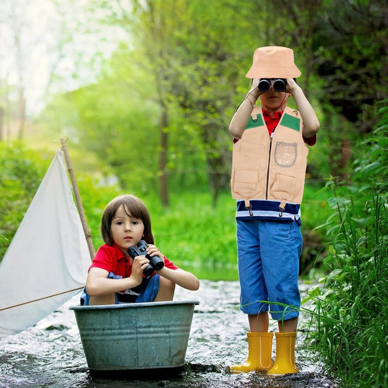 Safari Costume with Cargo Vest - Outdoor Adventure Girl 评论和价格
