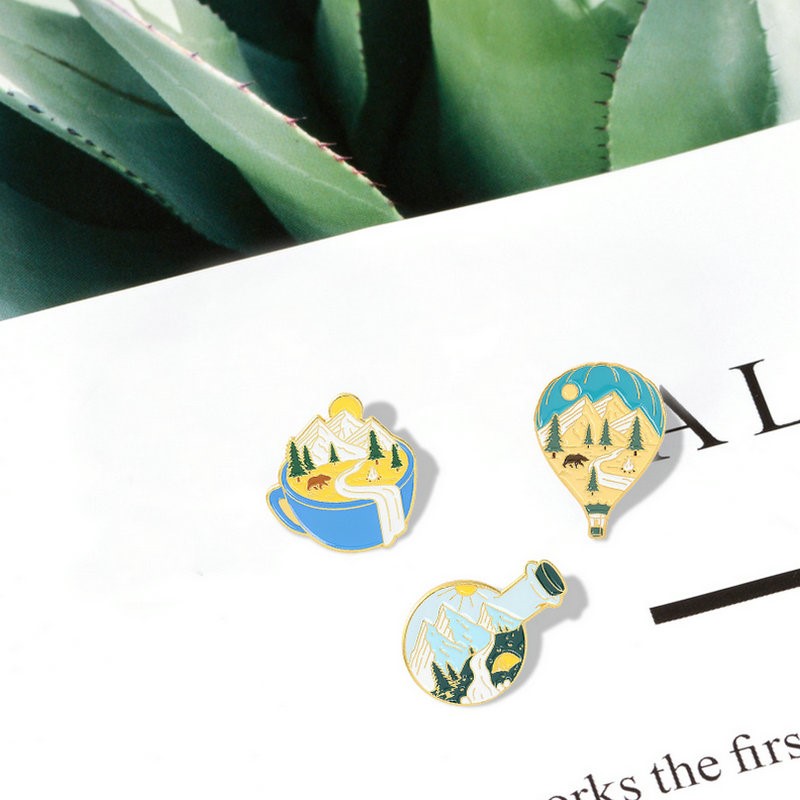 Camping Adventure Enamel Pins  - Outdoor Adventure Kids 评论和价格