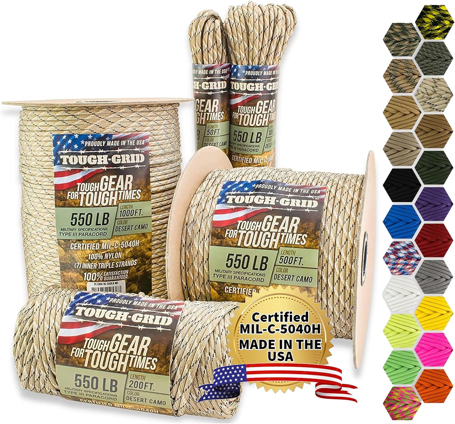 550 Paracord Rope Nylon Parach - Outdoor Adventure Usa 评论和价格