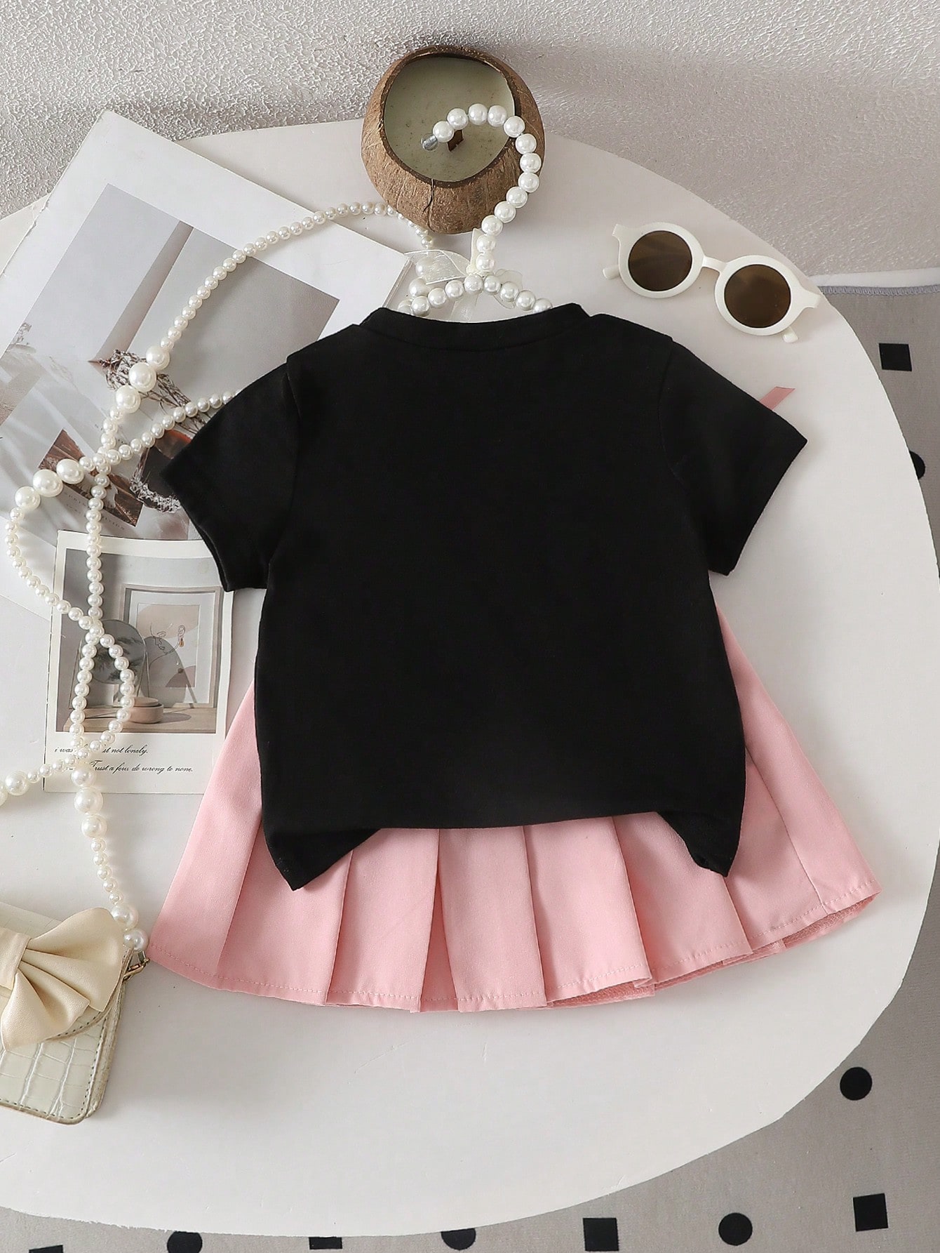Two-piece baby girl 3D bow cas - Outdoor Adventure Girl 评论和价格