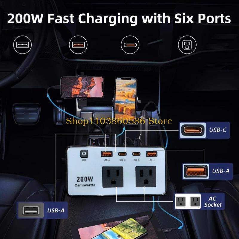 242A 200W Car Power Converter  - Outdoor Adventure Outlet 评论和价格
