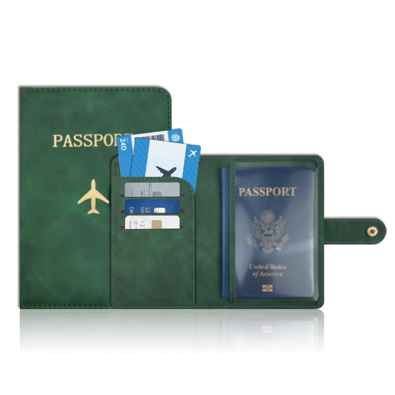 PU Leather Waterproof Passport - Outdoor Adventure Girl 评论和价格