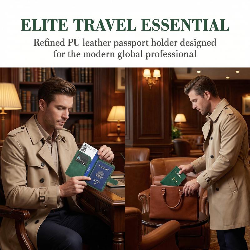 PU Leather Waterproof Passport - Outdoor Adventure Girl 评论和价格